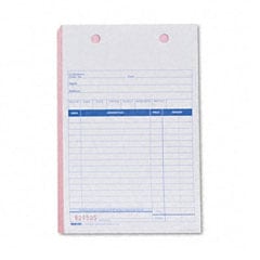 Carbonless Sales Forms for Registers - 500 Sets/Bx - Free Shipping ...