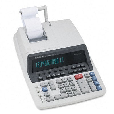 Sharp Qs2770h 2 color Commercial Printing Calculator