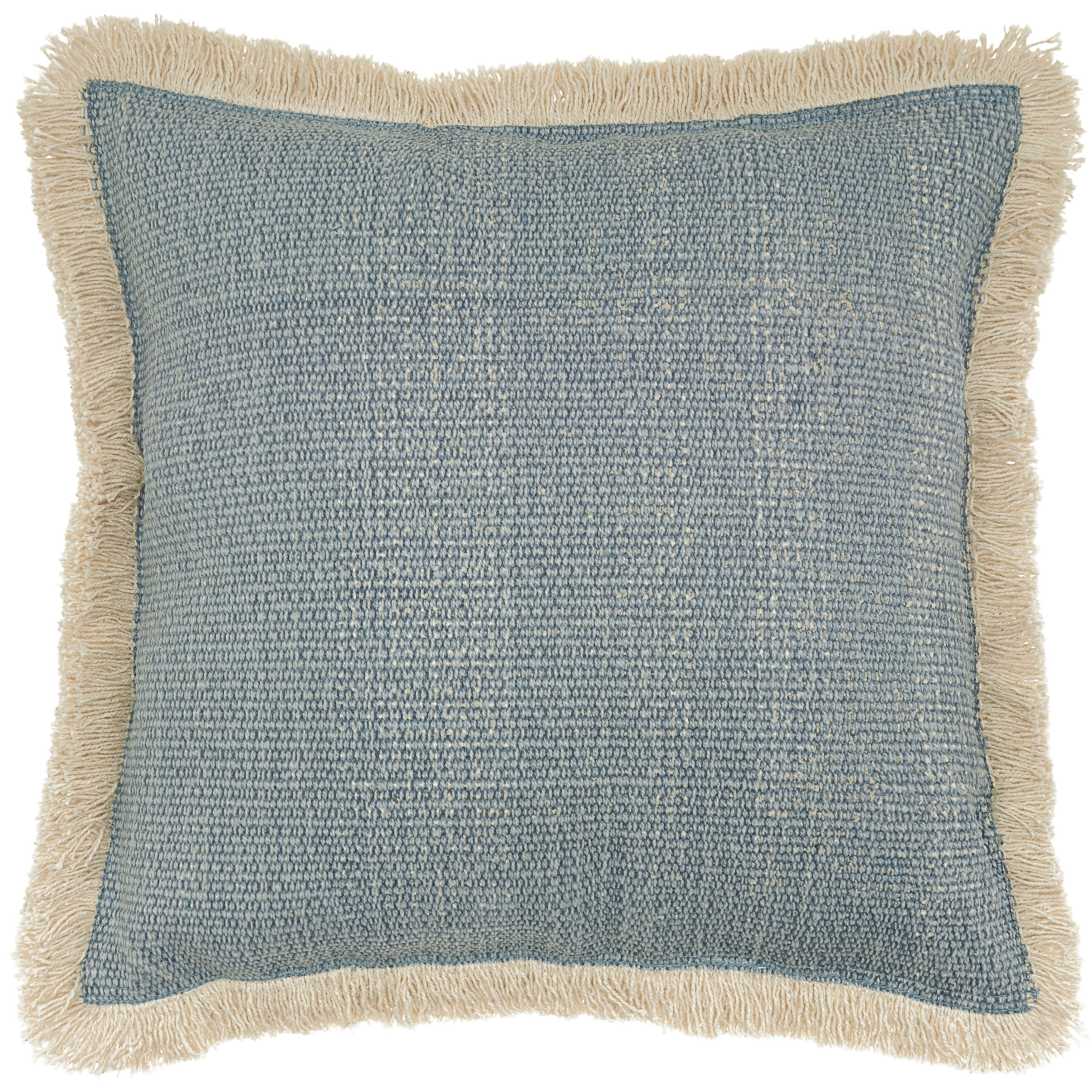 Nourison Mina Victory Ocean Blue Stonewash Throw Pillow Ocean 18