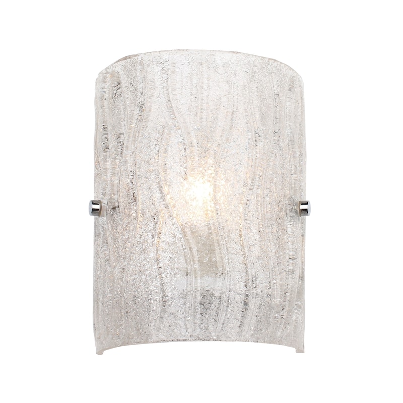 Varaluz Brilliance 1-light Chrome Vanity