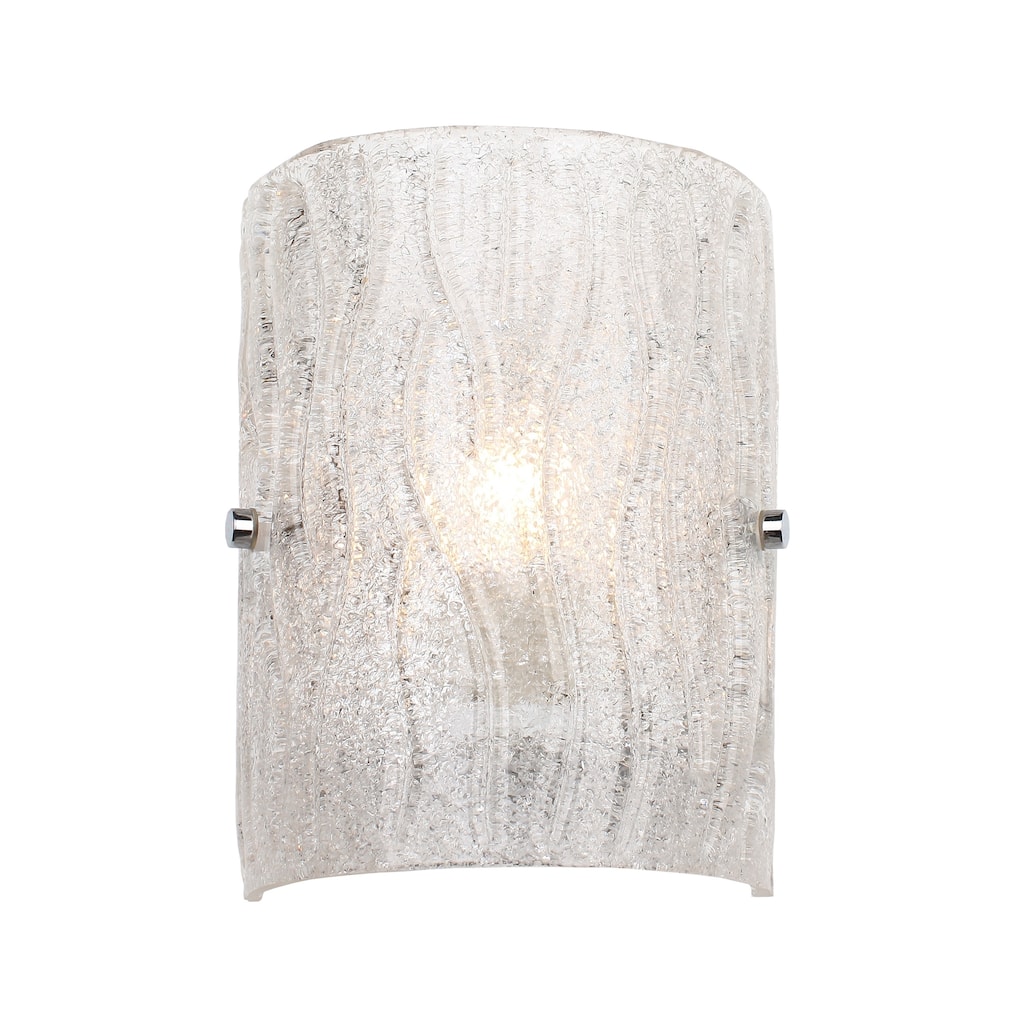 Varaluz Brilliance 1-light Chrome Vanity
