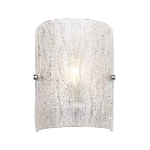 Varaluz Brilliance 1-light Chrome Vanity
