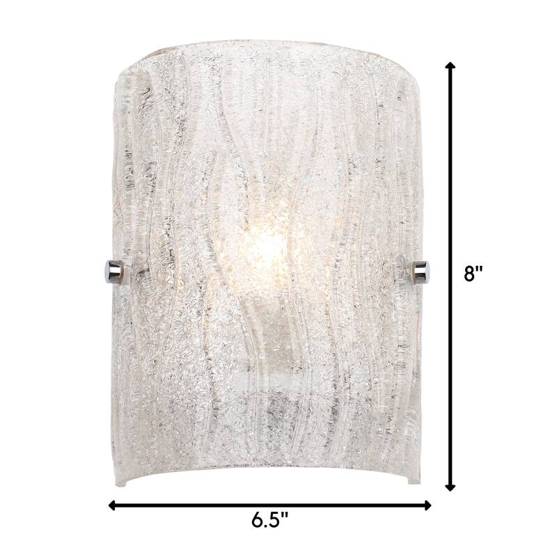 Varaluz Brilliance 1-light Chrome Vanity