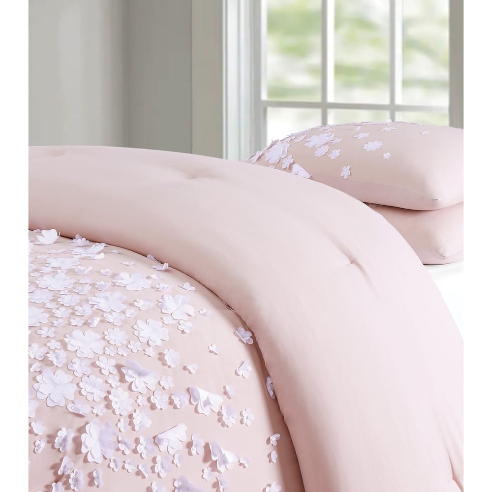 Porch & Den Dale Floral 3-piece Comforter Set