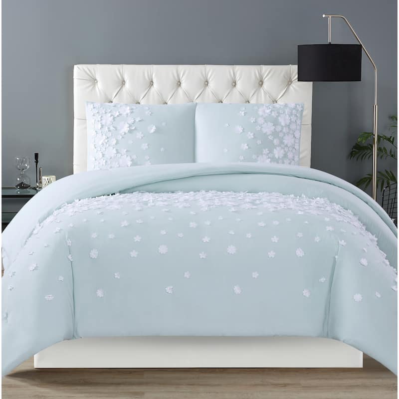 Porch & Den Dale Floral 3-piece Comforter Set