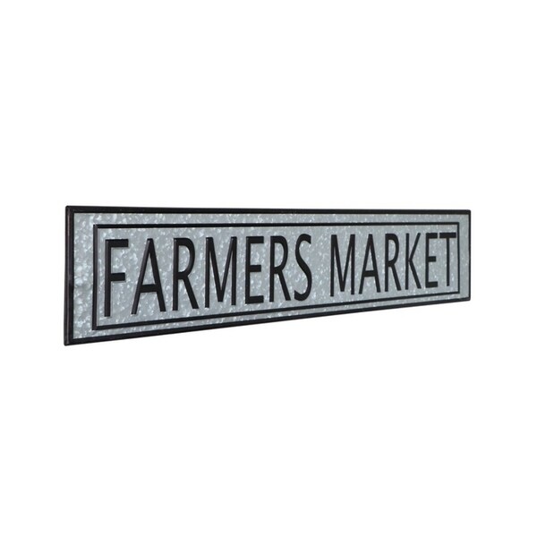 Vintage Farmers Market Metal Sign