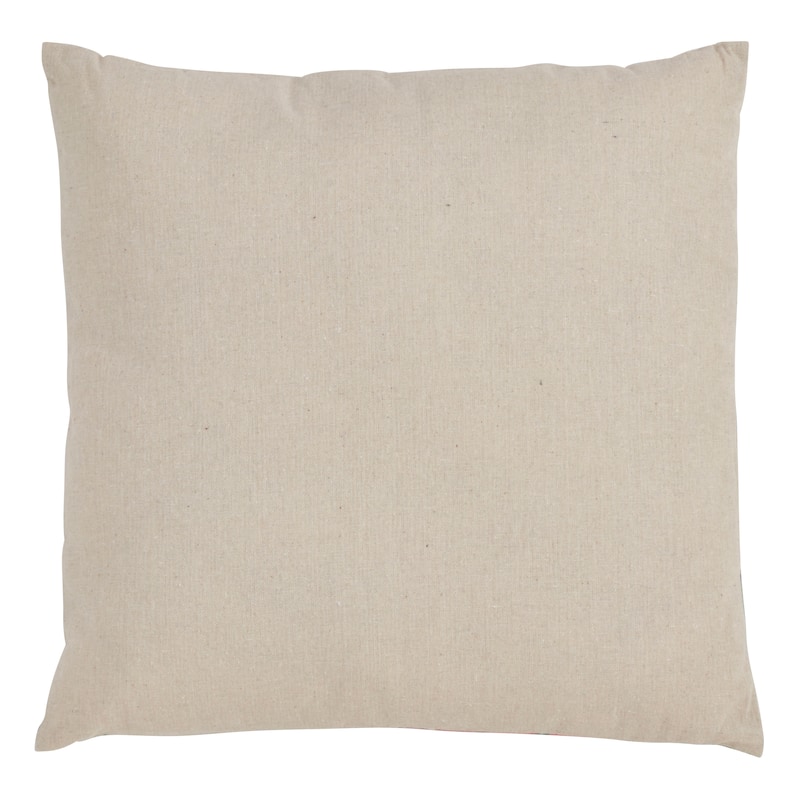 Tropical Throw Pillow With Banana Leaf Print