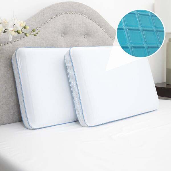 Shop Sweet Home Collection Cool Gel Memory Foam Bed Pillow 2 Pack