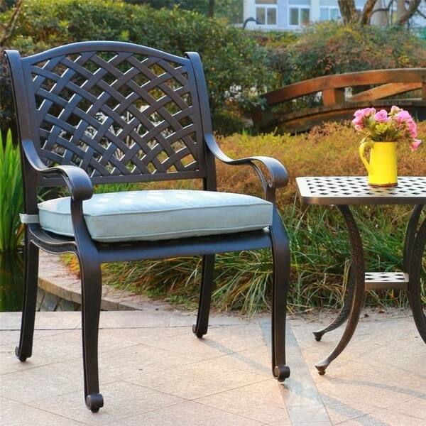 South Ponto 5-piece Aluminum Square Dining Set by Havenside Home