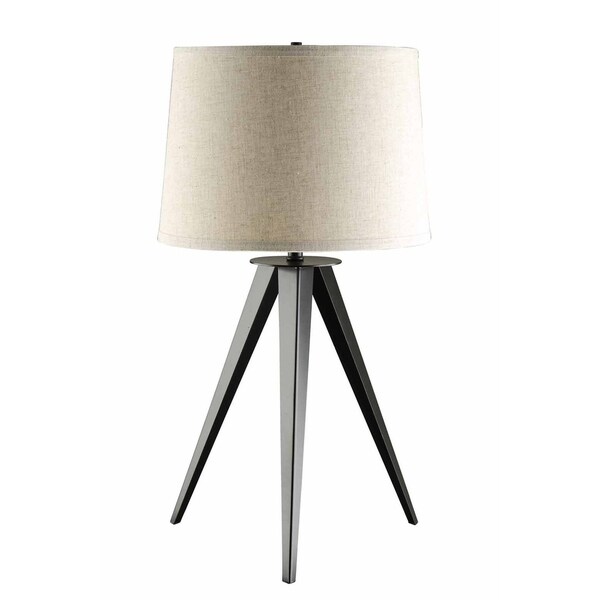 industrial tripod floor lamp