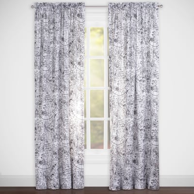 Highlights Space Dreams Rod Pocket Curtain Panel - 50" x 84"