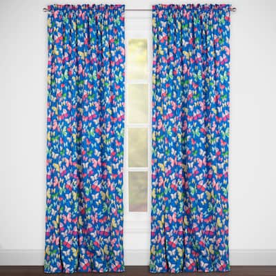 Highlights Brilliant Butterflies Curtain Panel - 50" x 84"