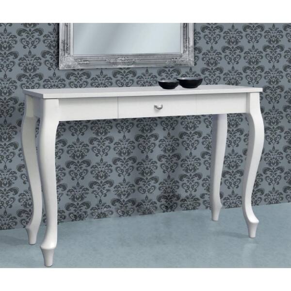 Shop Palmetto Glass Top Console Table Free Shipping Today