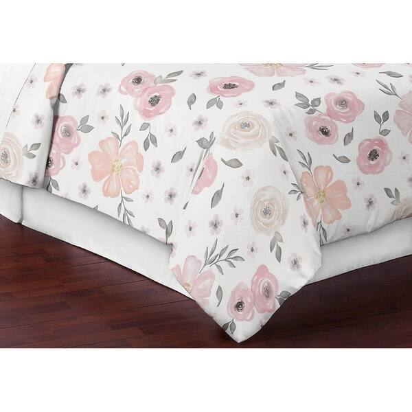 Shop Sweet Jojo Designs Blush Pink Grey And White Shabby Chic