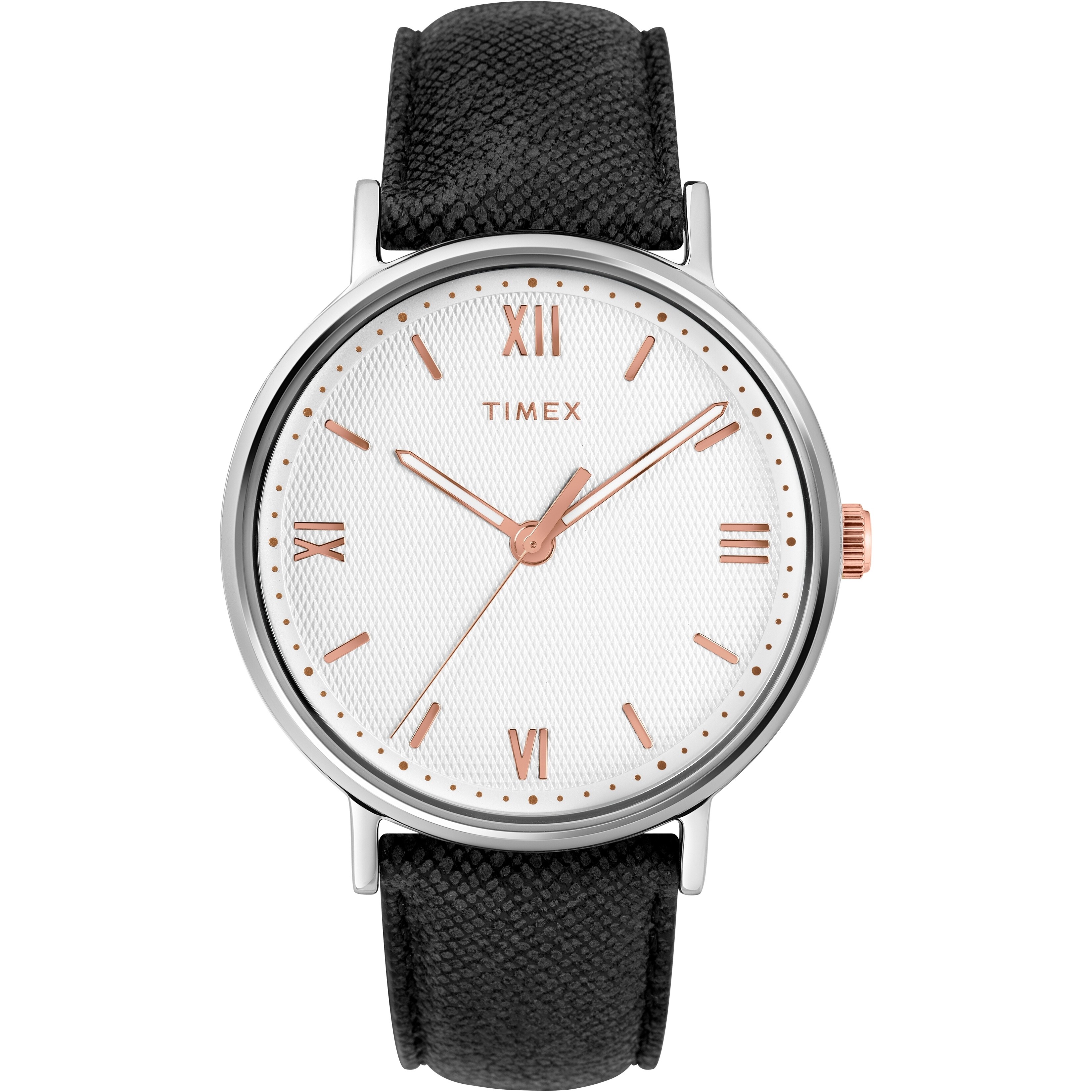 timex rose gold mens watch