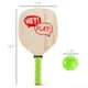 Paddle Ball Game Set – Pair of Lightweight Beginner Rackets, Ball and ...