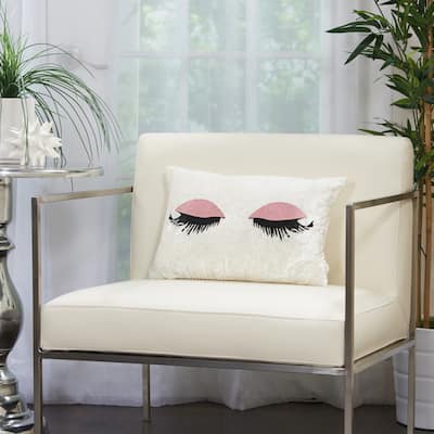 Mina Victory Luminescence Glitter Eye Shadow Throw Pillow