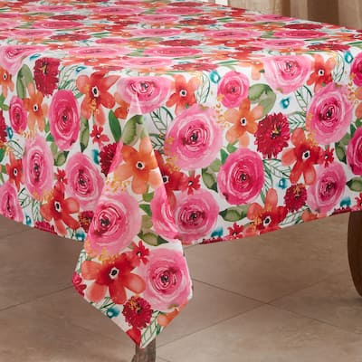 Floral Design Tablecloth