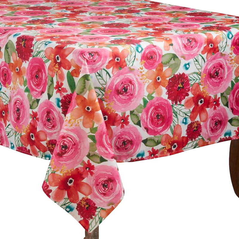 Floral Design Tablecloth