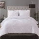preview thumbnail 1 of 7, Porch & Den Airey Rouched 3-piece Duvet Cover Set