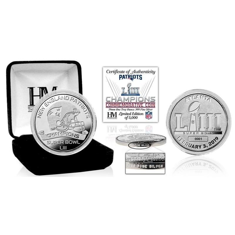 New England Patriots Super Bowl 53 Champions Commemorative 