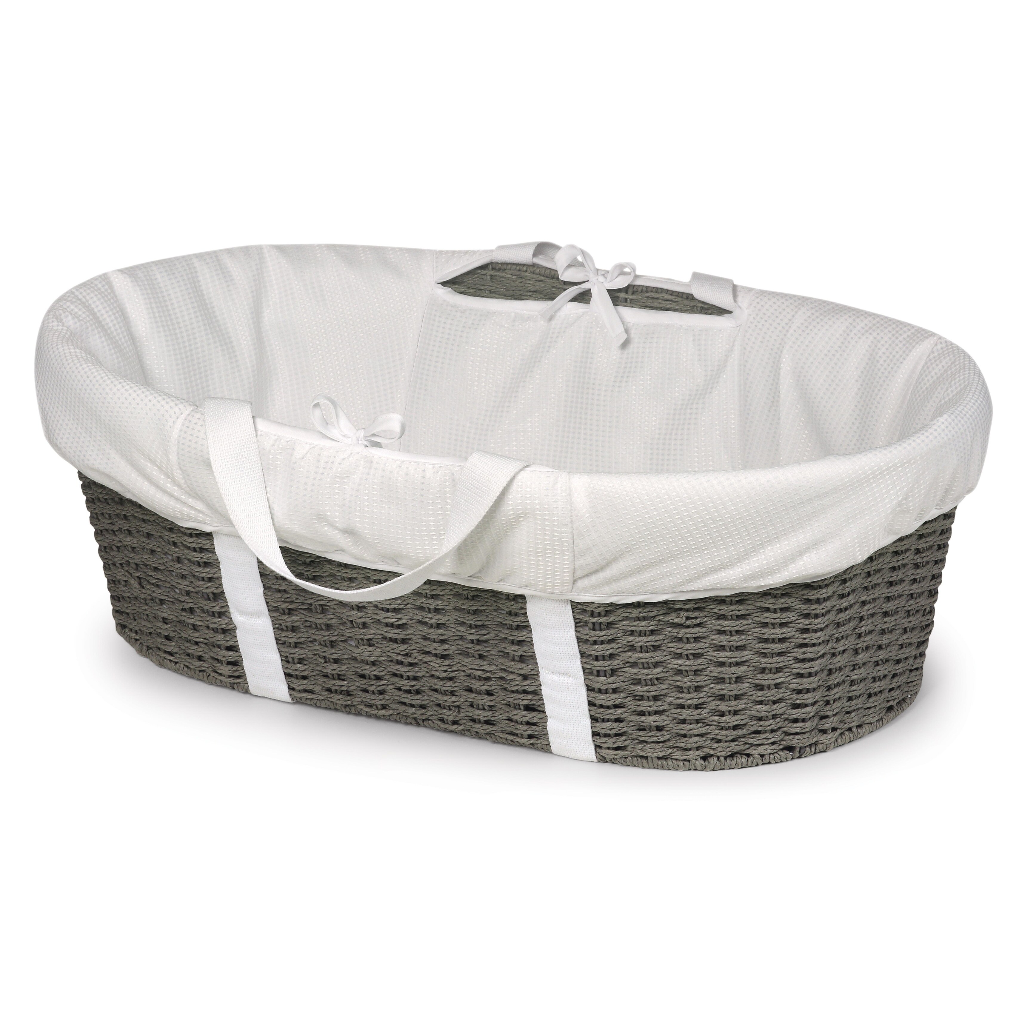 natural wicker moses basket