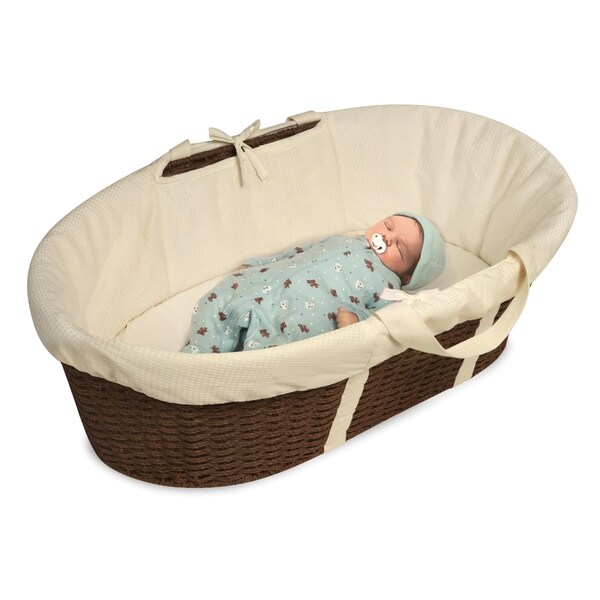 baby wicker moses basket