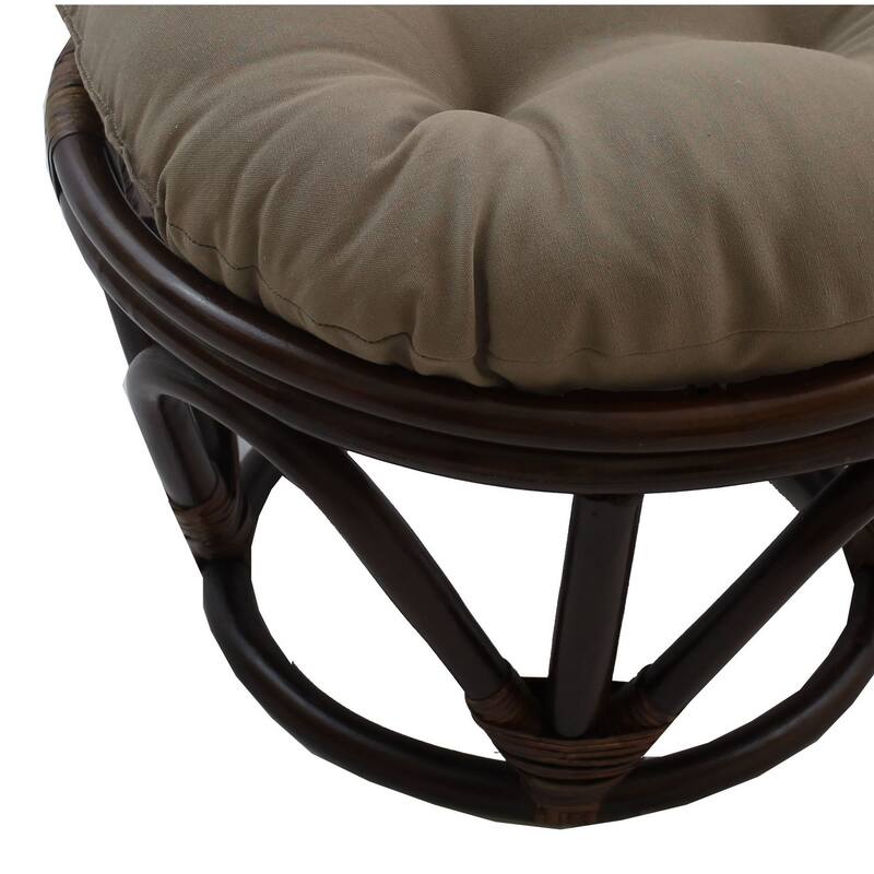 Bali 18inch Footstool Frame (Cushion not Included) On Sale Bed Bath & Beyond 26961035