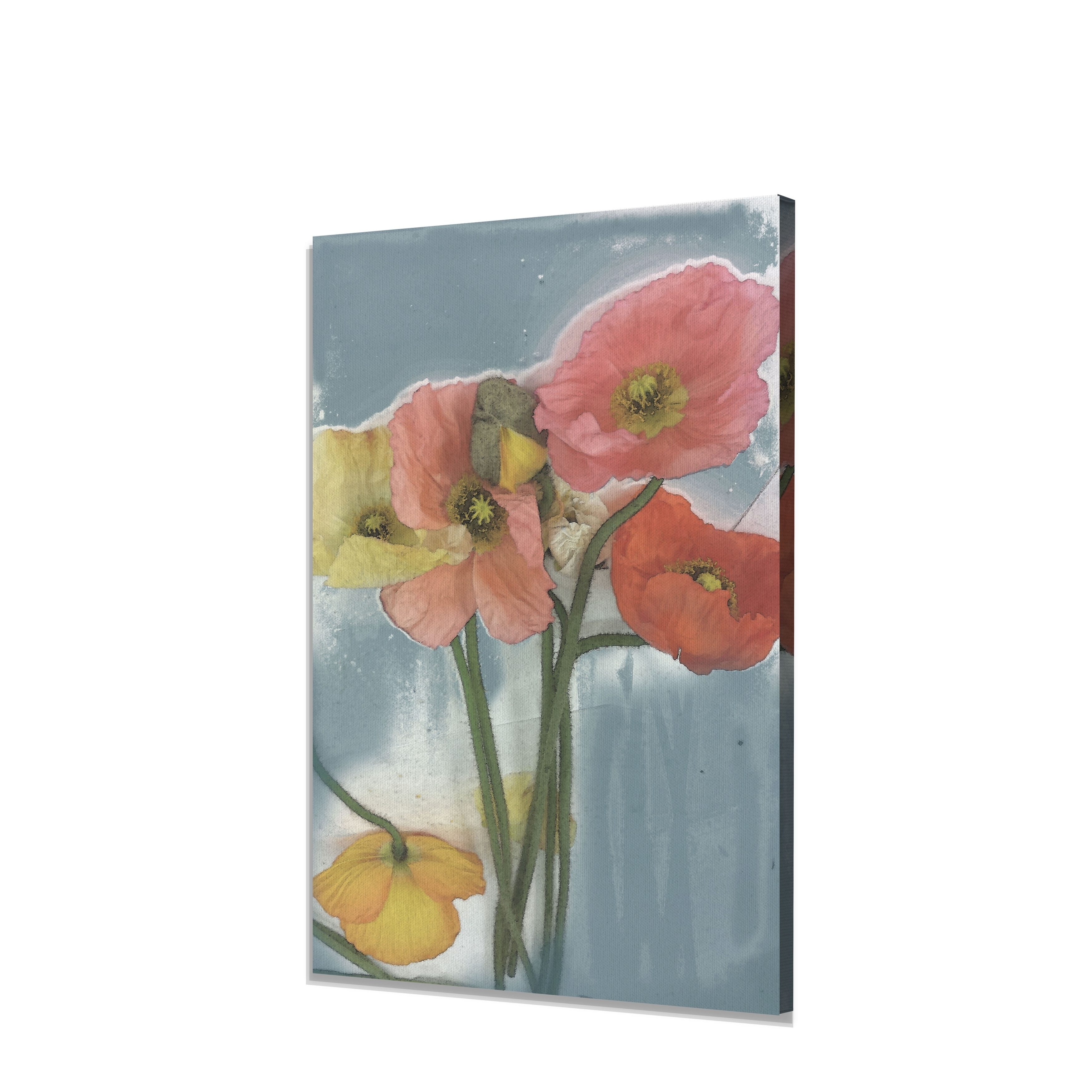 Wexford Home 'Poppy Spray II' Premium Gallery-wrapped Canvas