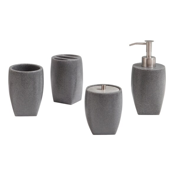 Avanity Koko 4 Piece Polyresin Bath Accessories Set