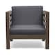 Option Gray Finish + Dark Gray Cushion
