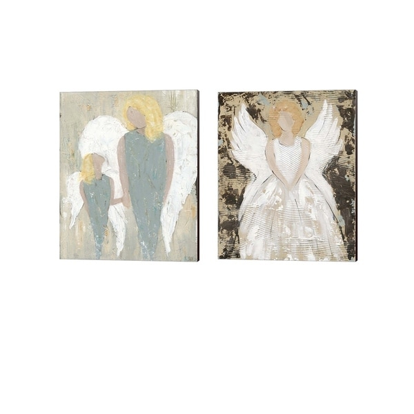 Jade Reynolds 'Safe Haven A' Canvas Art (Set of 2)