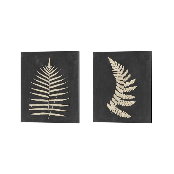 Porch & Den Vision Studio 'Linen Fern' Canvas Art (Set of 2)