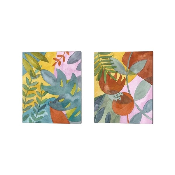 Chariklia Zarris 'Fortunella' Canvas Art (Set of 2)