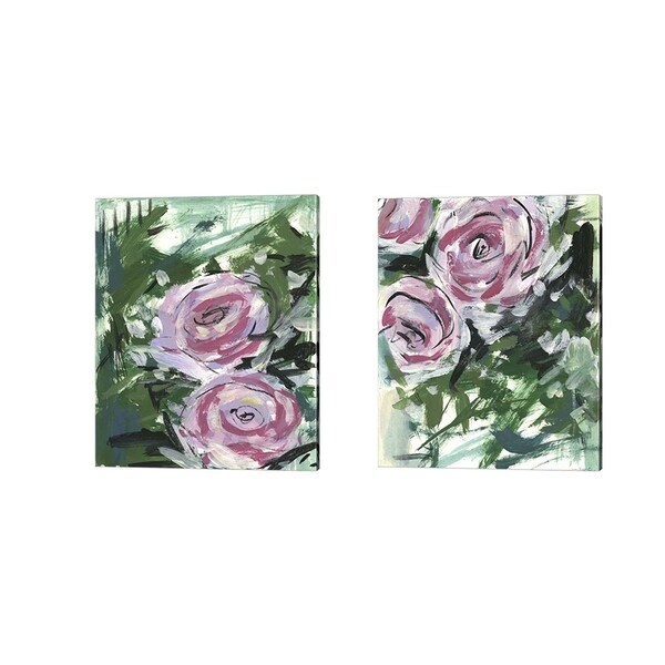 Melissa Wang 'Summer Celebration' Canvas Art (Set of 2)