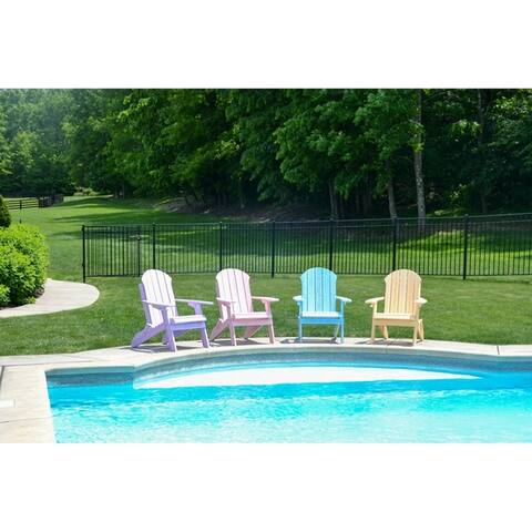 Folding Adirondack Chair - Seaside Style - Dream Colors