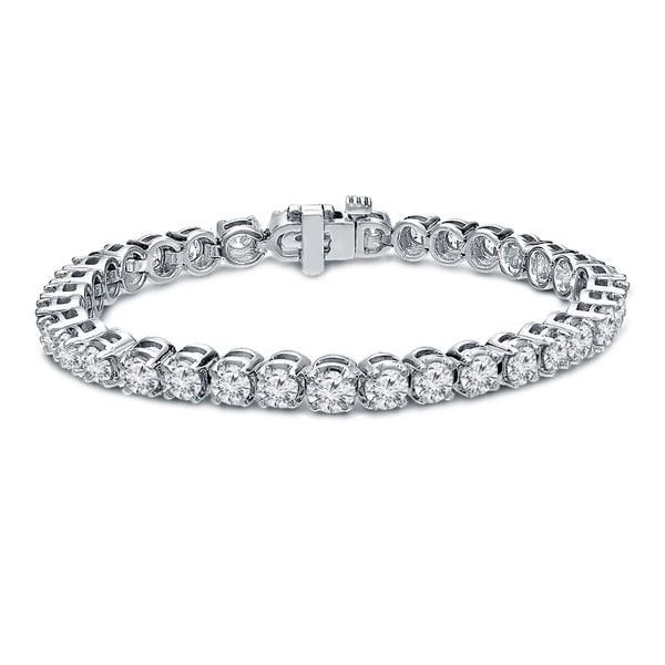 12 ct diamond tennis bracelet