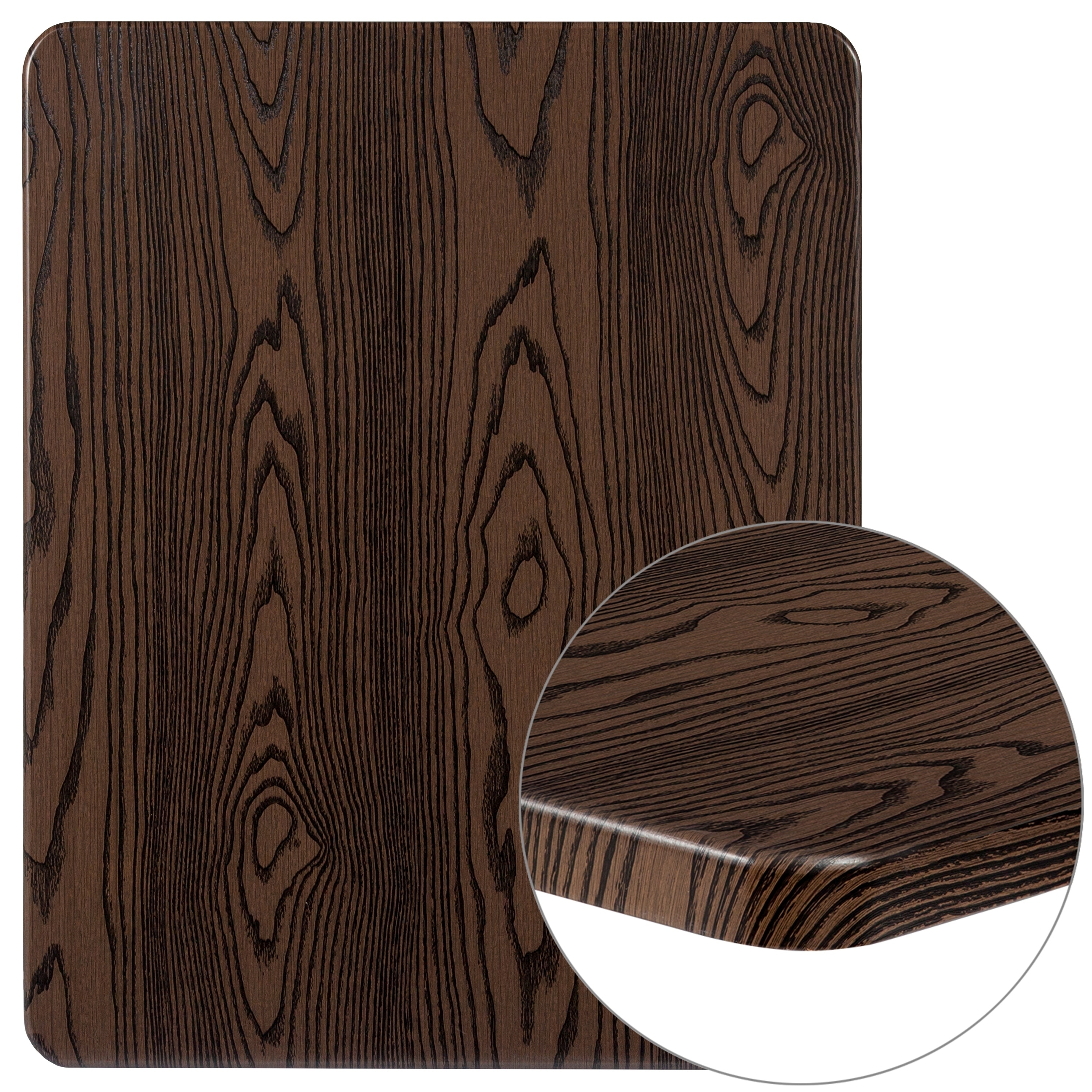 vidaXL Solid Oak Wood Table Top Replacement Top Round//Rectangular Multi Sizes