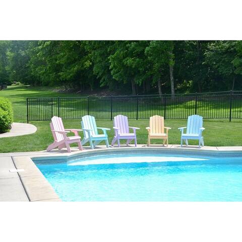 Folding Adirondack Chair - Country Classic Style - Dream Colors
