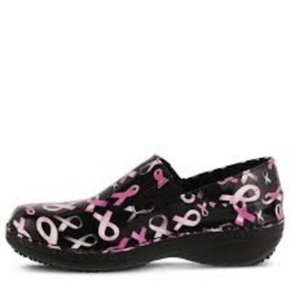 breast cancer awareness clogs