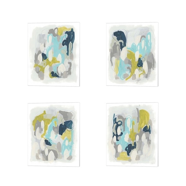 June Erica Vess 'Arc Lights' Canvas Art (Set of 4)