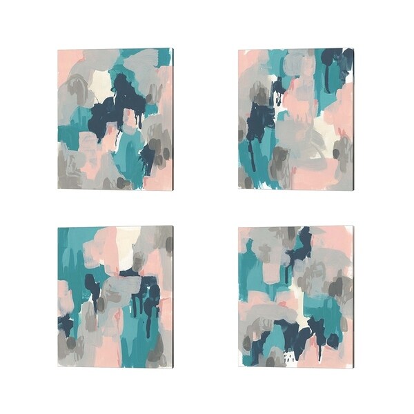 June Erica Vess 'Sky Song' Canvas Art (Set of 4)