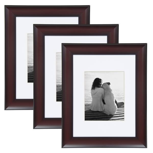 Shop Designovation Scoop 12x16 Matted To 8x10 Picture Frame Set