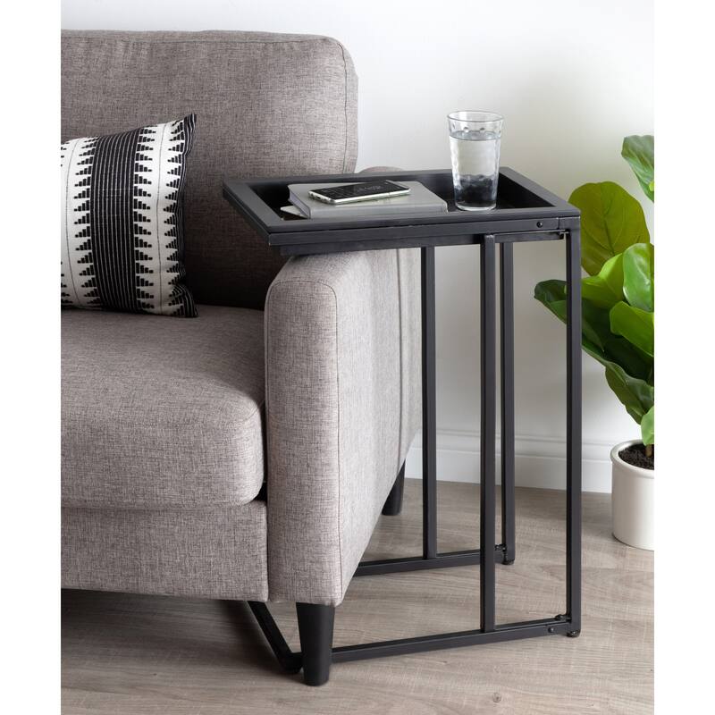 Kate and Laurel Lockridge Wood C-Table