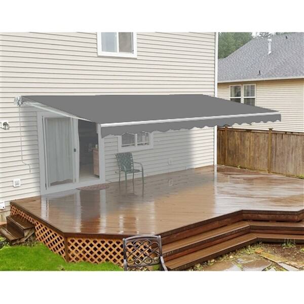 Aleko Outdoor Garden Retractable Patio Awning 8 X 6 5