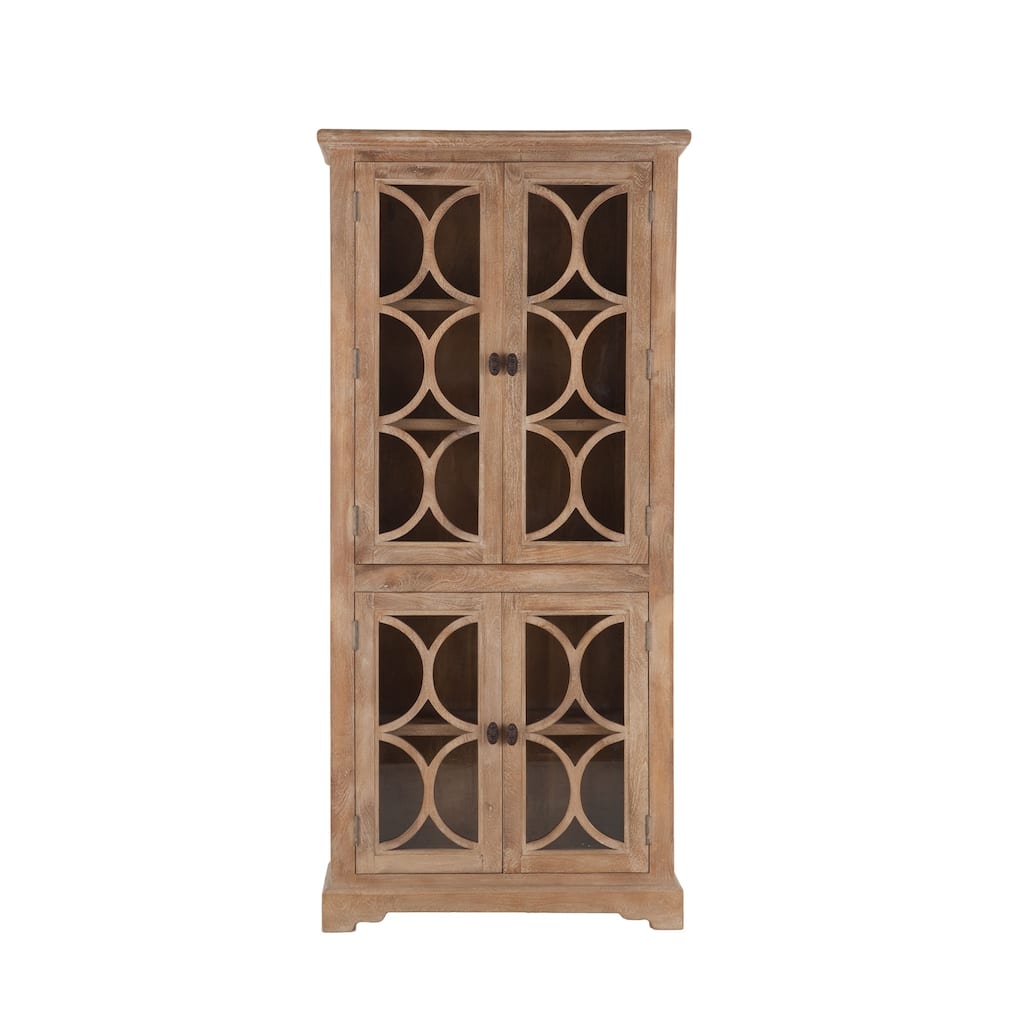 Pengrove 38-Inch Wide Mango Wood Cabinet