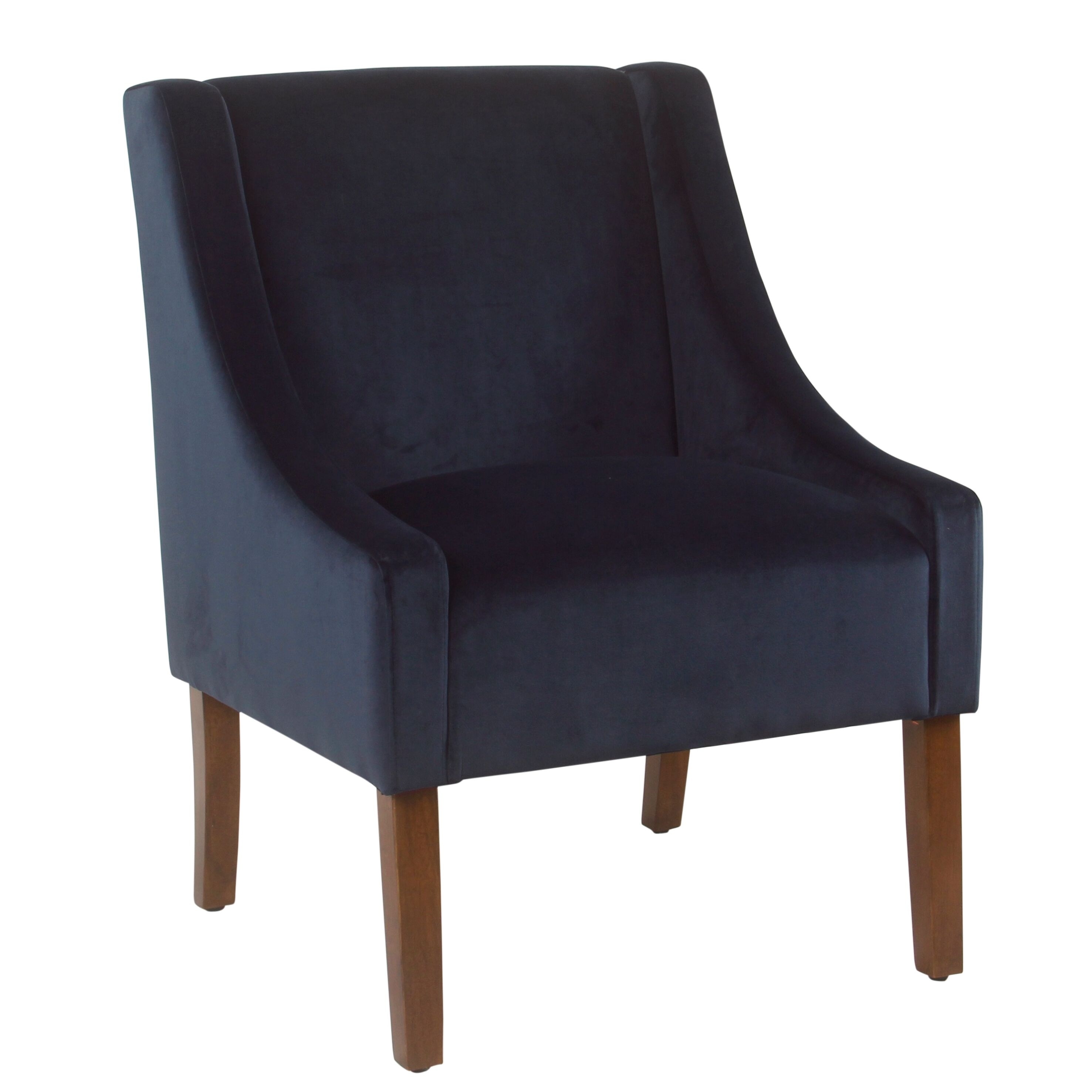 homepop modern swoop arm accent chair