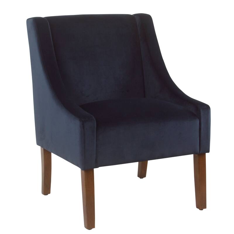 HomePop Modern Swoop Arm Accent Chair