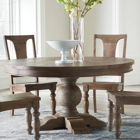 Copper Grove Abenberg Weathered Mango Round Dining Table