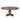 Copper Grove Asperg Brown Weathered Teak Round Dining Table